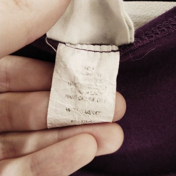 Late August Chic Girly Ruffled Purple shirt Top M - Picture 3 of 4